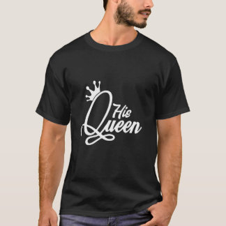 Camiseta Ropa De Pareja Atractiva Pareja Agradable Su Reina