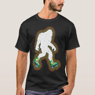 Camiseta Ropa de patinaje para pies gigantes Sasquatch Ropa