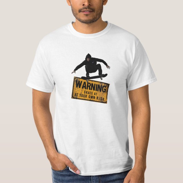 Camiseta Ropa de patineta (Anverso)