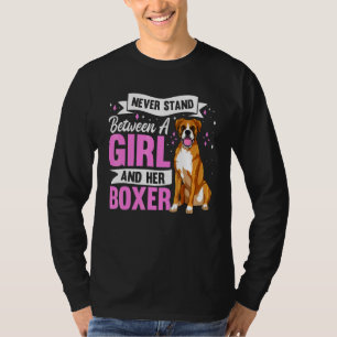 Camiseta Ropa De Perro Boxer Para Mujeres Boxer Dog