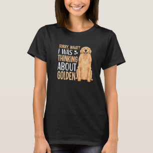 Camiseta Ropa de perro Golden Retriever cita para hombres m