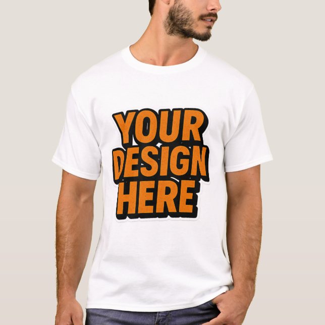 Camiseta Ropa de personalizable | DISEÑAS AQUÍ (Anverso)