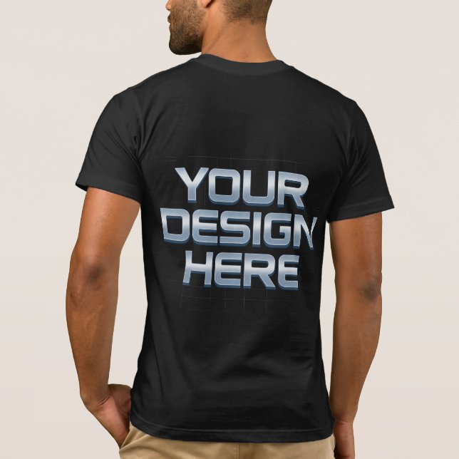 Camiseta Ropa de personalizable | DISEÑAS AQUÍ (Reverso)
