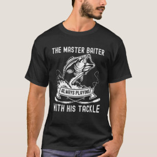 Camiseta Ropa de pesca de aparejos de pescador