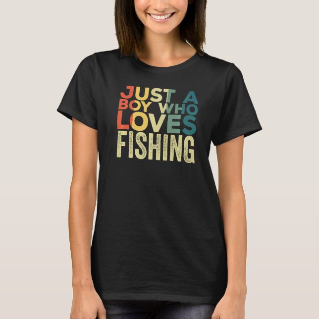 Camiseta Ropa de pesca para accesorios de pescador de peces (Anverso)
