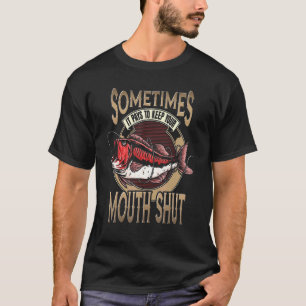 Camiseta Ropa de pescador para hombres pesca de lubina vint