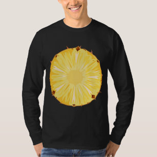 Camiseta Ropa de piña fina de fruta de halloween