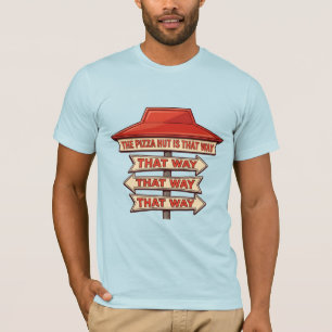 Camiseta Ropa de Pizza Hut está en esa dirección
