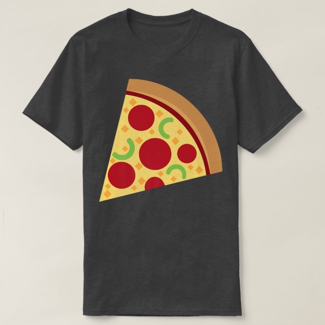 Camiseta Ropa de pizza Pepperoni  (Diseño del anverso)