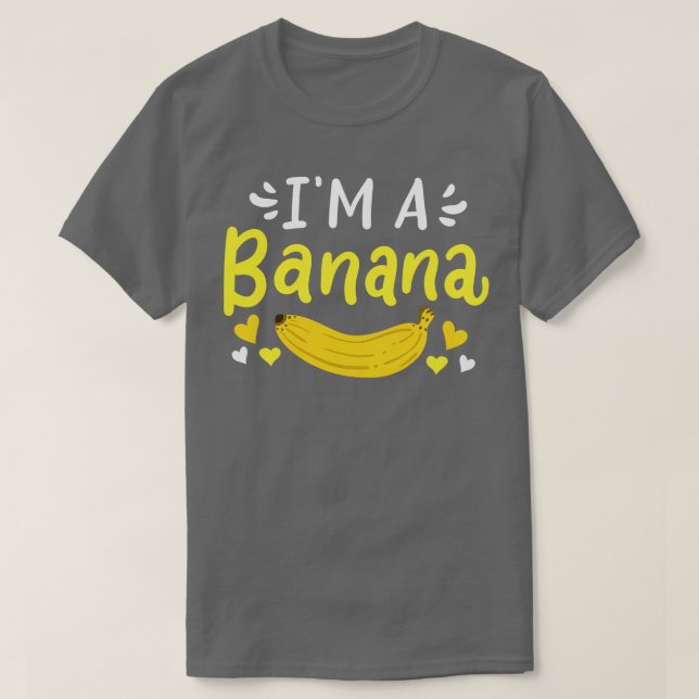 Camiseta Ropa de plátano de frutas de plátano (Diseño del anverso)