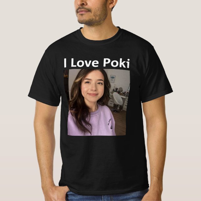 Camiseta Ropa de Pokimane (Anverso)