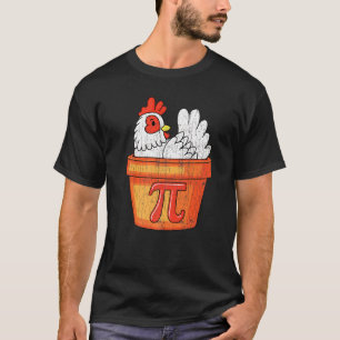 Camiseta Ropa de Pollo Pi Día Pi Ropa de Matemáticas Genial