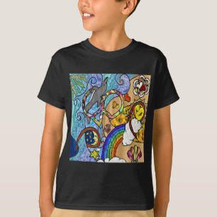 Camiseta Ropa de regalos psicodélicos retro de los 60 en la
