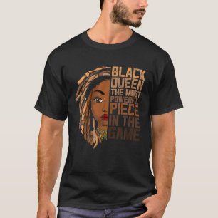 Camiseta Ropa de reina de orgullo negro afroamericana, Mela