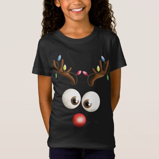 Camiseta Ropa de renos disfraz de disfraces de divertidos N (Anverso)