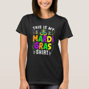 Camiseta Ropa De Ropa De Mardi Gras Para Los Niños