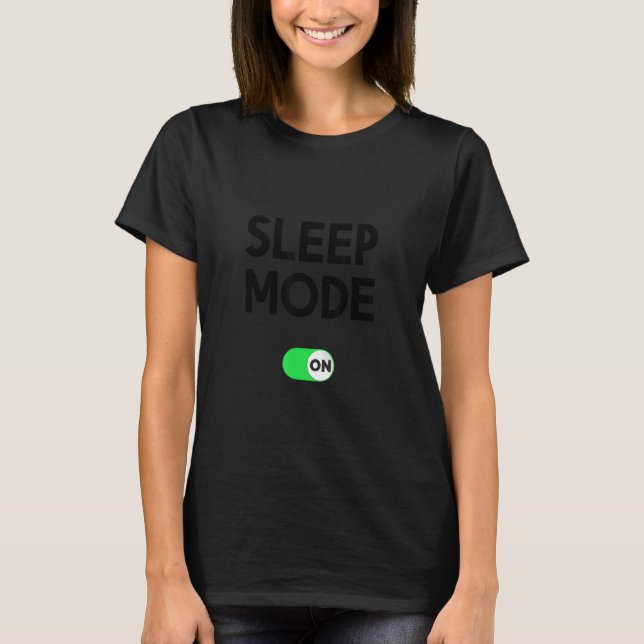 Camiseta Ropa de ropa de noche de Pajamas (Anverso)