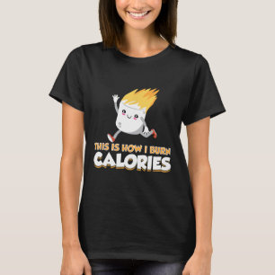 Camiseta Ropa de S'mores de Malvavisco Adorable Cómo Quemo