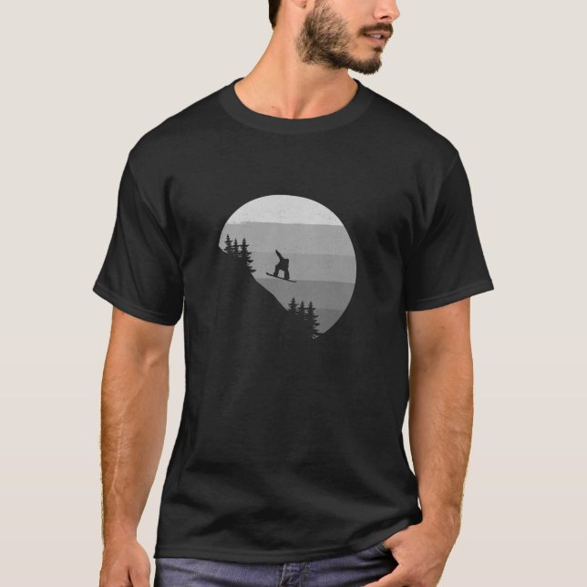 Camiseta Ropa de snowboard para hombres snowboarders invier (Anverso)