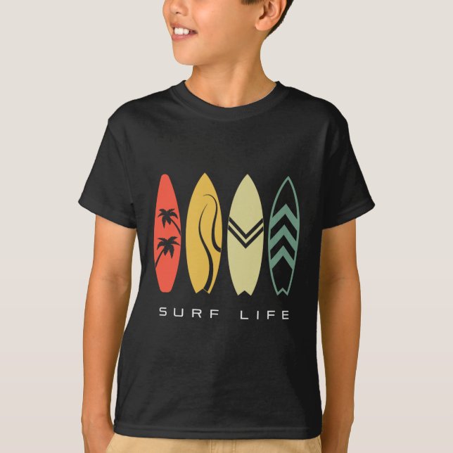 Camiseta Ropa de Surf - Surfista Surf _3  (Anverso)