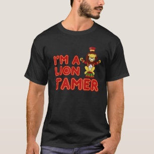 Camiseta Ropa de tamer de león de tiburón de león de tiburó