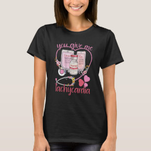 Camiseta Ropa de Taquicardia Me Das Enfermera San Valentín