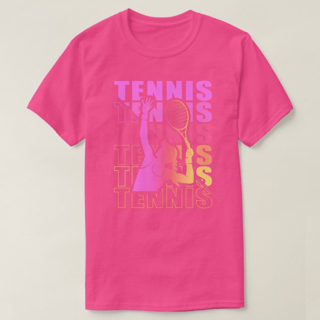 Camiseta Ropa de tenis Jugadora de tenis Chica (Diseño del anverso)