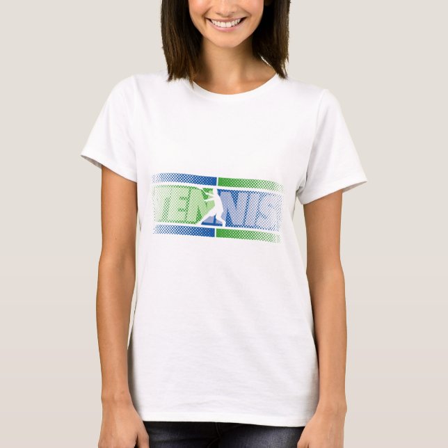 Camiseta Ropa de tenis para hombres, mujeres y niños (Anverso)