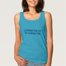 Camiseta ropa de texto personalizado CONNECTICUT