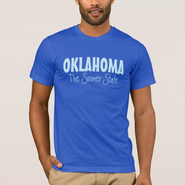 Camiseta Ropa de texto personalizado OKLAHOMA (Anverso)