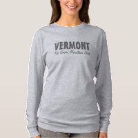 Ropa de texto VERMONT personalizado