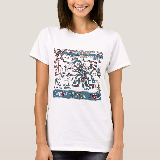 Camiseta Ropa de Tlaloc (Anverso)