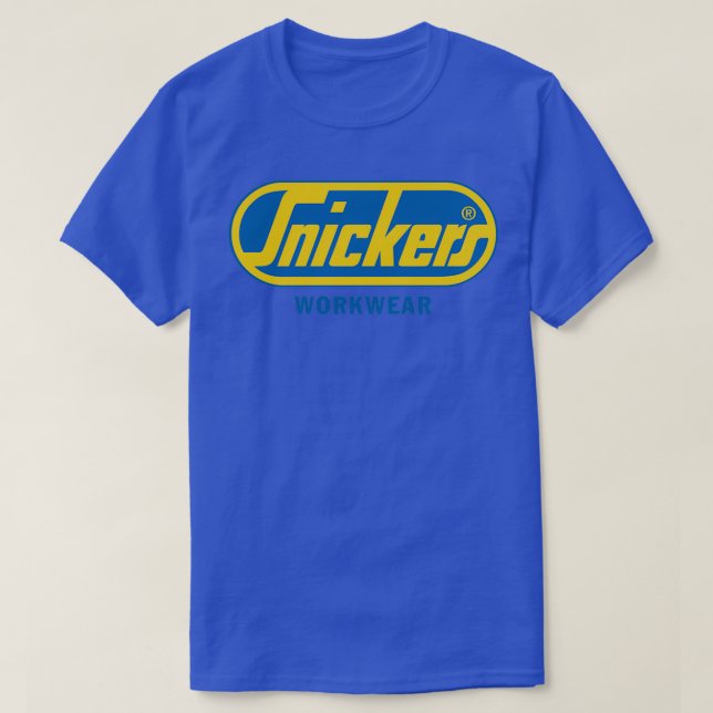 Camiseta Ropa de trabajo de Snickers (Diseño del anverso)