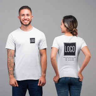 Camiseta Ropa de trabajo empresarial personalizada con logo