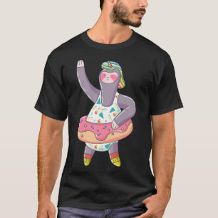 Camiseta Ropa de unicornio con rúcula flotante sin inflar