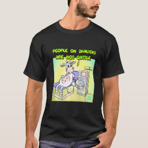Camiseta Ropa de Vaca de Diálisis