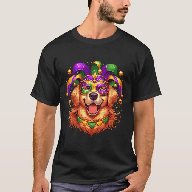 Camiseta Ropa De Vestido De Perro De Recuperación Dorada Tr (Anverso)