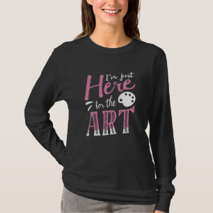 Camiseta Ropa de vestimenta de artista para pintor dibujand