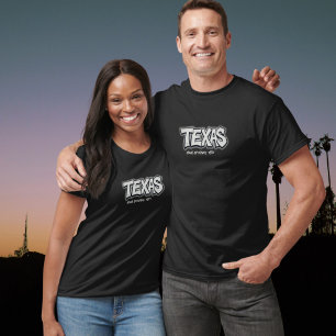Camiseta Ropa de vestir conjunto de ropa de estado de Texas