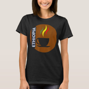 Camiseta Ropa de vestir etíope Café