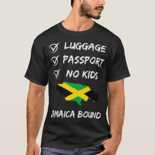 Camiseta Ropa De Viaje Jamaiquina Para Sus Próximas Vacacio