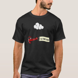 Camiseta Ropa De Viaje Por Primera Vez En Avión De Volante