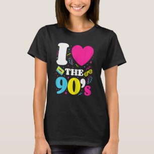 Camiseta Ropa de vintage retro estilo Chica de los años 90