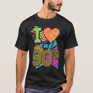 Camiseta Ropa de vintage retro estilo Chica de los años 90
