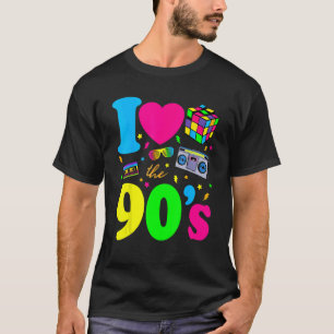 Camiseta Ropa de vintage retro estilo Chica de los años 90