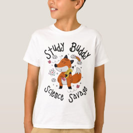 Camiseta ropa de vuelta al cole, study budd ciencia salvaje