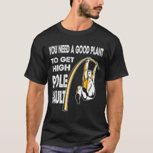 Camiseta Ropa del amante del salto de longitud de la bóved
