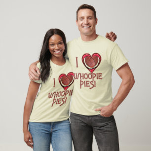 Camiseta Ropa del amor de la empanada de Whoopie,
