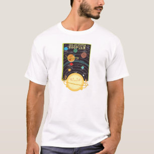 Camiseta Ropa del atasco del aro de la Sistema Solar