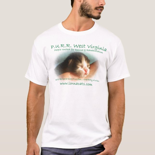 Camiseta Ropa del bebé del RONRONEO (Anverso)